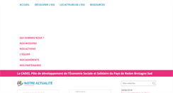 Desktop Screenshot of la-cades.fr