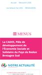 Mobile Screenshot of la-cades.fr