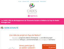 Tablet Screenshot of la-cades.fr